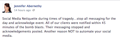 social media in times of tragedy