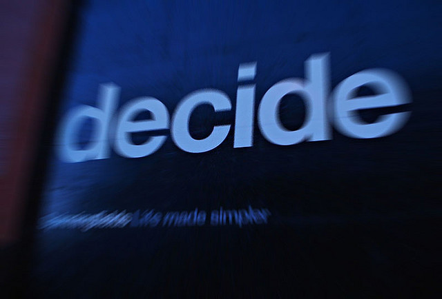 Marketing Speaker: DECIDE is the most powerful word in marketing